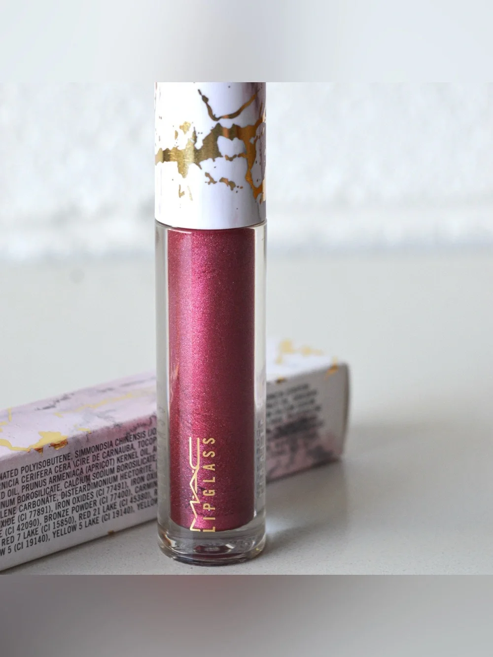 MAC Cosmetics Lipglass Lipgloss *MAKE ME MERCURIAL* Limited Edition BNIB